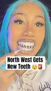 North West Gets New Teeth #shorts #NorthWest #kimkardashian