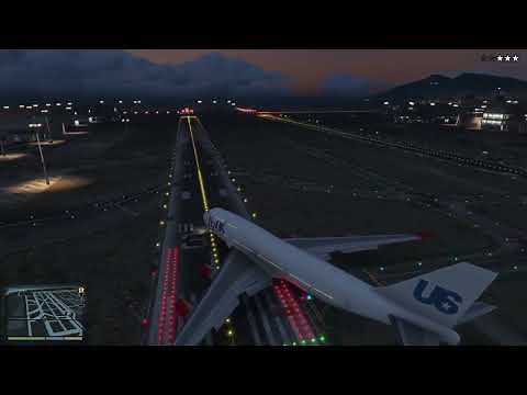 How to Get a Passenger Plane in GTA 5 | Big Plane Epic Heist at Airport ✈️🔥