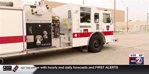 Fire crews battle paper machine fire and heat at Procter & Gamble