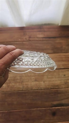Vintage Anchor Hocking Wexford Three Part Clear Glass Relish Dish - Etsy