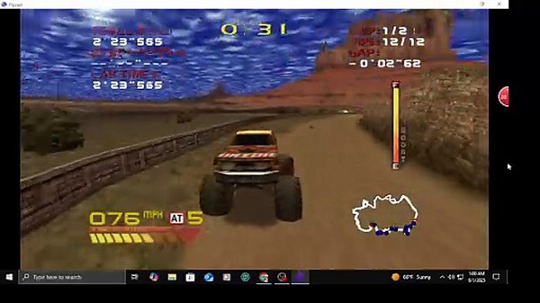 4 Wheel Thunder (2000 Dreamcast) Gameplay