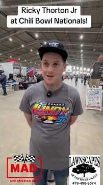 RTJ interview at Chili Bowl Nationals! #fyp #chilibowl #dirttrackracing #racing #automobile #race
