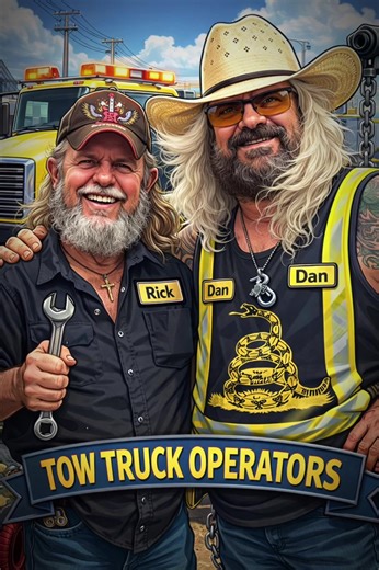 TOW TRUCK OPERATORS 😂😂😂😂😂😂😂😂😂😂 ME AND MY BIG BROTHER RANDY ..RICK 😂… IM DAN 😂😂#foryou #foryoupage #fyp