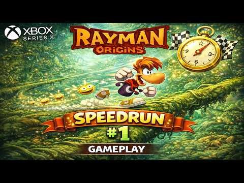 Rayman Origins - Speedrun #1 [ Xbox Series X ]