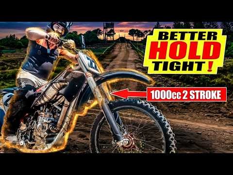 ATTEMPTING THE IMPOSSIBLE CLIMB ON A 1000cc 2 STROKE!