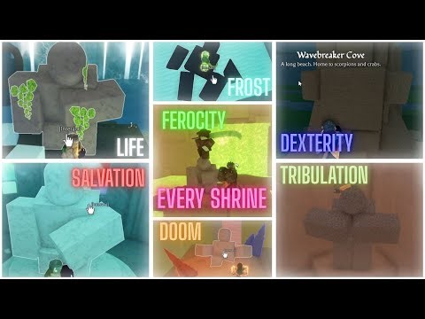 EVERY SHRINE LOCATION IN ROGUEBLOX! | AND TELL YOU WHAT IT DOES | Rogueblox