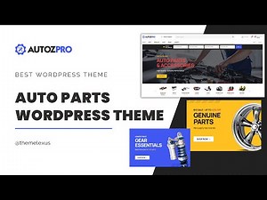 Autozpro - Auto Parts WordPress Theme with Powerful Search Filter | Themelexus