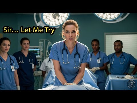 The Surgery Professor Froze — The Rookie Nurse Said "Let Me Try" and Saved Him