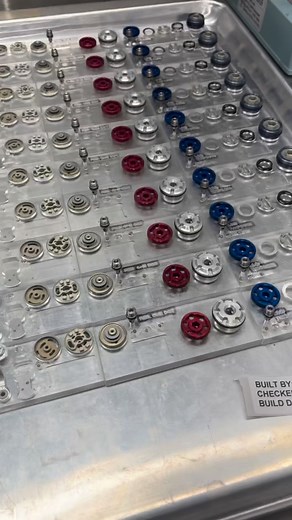 What’s it look like to build a Telum reservoir bridge? This is where all the magic happens - the business end of the shock. The solid main piston means ALL oil is forced through the damping circuits in the reservoir bridge, providing unmatched control over the damping characteristics thanks to the Rapid Revalve system and the adjustable rebound, high & low speed compression AND hydraulic bottom out. When we say this shock is unique, we aren’t kidding. | Vorsprung Suspension