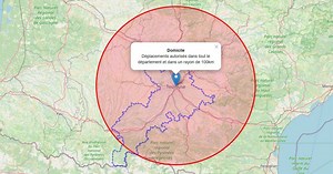 Déplacements limités à 100km, comment calculer la distance autorisée en déconfinement ?