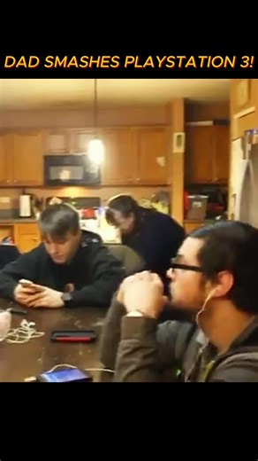 #DAD SMASHES PLAYSTATION 3! (1) | dadtok