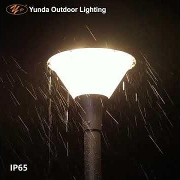 Comfortable outdoor light starts with diffusion