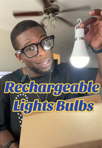 Rechargeable Emergency Light Bulbs for Power Outages