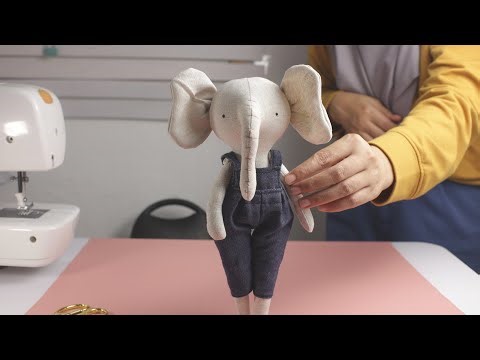 How to Make Elle, Cute Elephant Doll