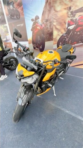 Street Triple 765 🔥 Aggression on Another Level! #streettriple765 #triumphmotorcycles #motorcycle