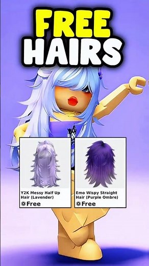 Get FREE Cute Hair in Roblox (UGC) 🌸 #roblox