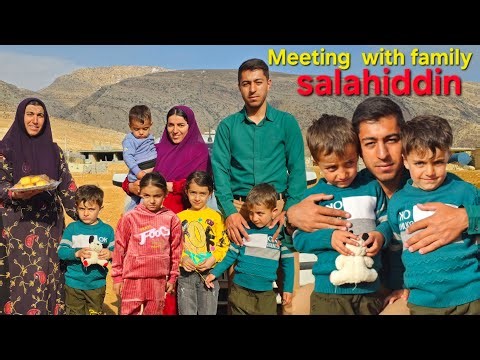 Preparing the Barn for a Calf & Meeting with Salahuddin's Family🐄🫂|A Gathering Arranged by Hamed🫂