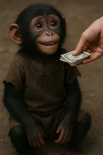 ““He Carried the Weight… That No Child Should Carry #cute #funny #babymonkey#poormonkey #lifelessons