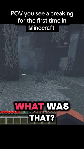 POV you see a creaking in Minecraft for the first time💀😭#minecraft #shorts #blowup #wendywilliams