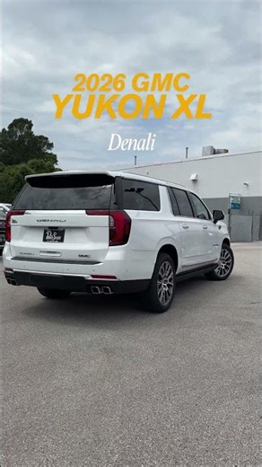 Yukon XL Denali WITH Rear Seat Media
