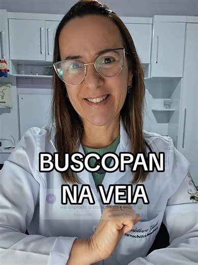 Você já sentiu o coração disparar depois de tomar Buscopan na veia? A explicação pode ser mais simples do que parece. #remedio #buscopan #farmaceutica #saude #farmacia