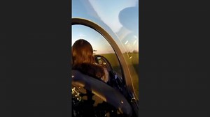 Ellie Carter, Britain's youngest solo glider pilot