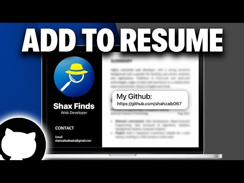 How To Add Github Link In Your Resume - Step By Step (2025 Guide)