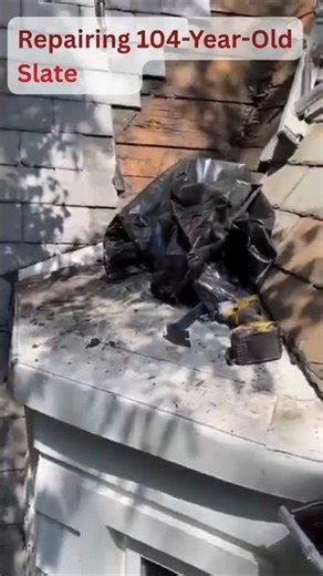 Repairing a 104-Year-Old Slate Valley (Newport News) | Roofing for Reel