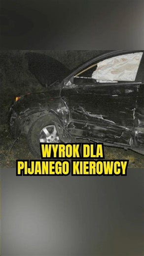 💸 41 000 zł kary dla kierowcy, który po pi janemu doprowadził do zdarzenia z innym samochodem👨‍⚖️