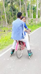 4K views · 15K reactions | 藍 #skating #road #cycle #girl #funny #reaction #viralshorts #shortsvideo #shorts | Rupak Majumdar | Facebook