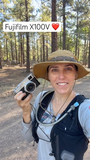 Fujifilm X100V Classic Chrome on a Morning Hike in the Woods