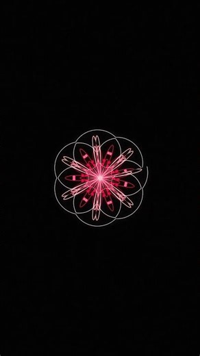 Ever felt like reality is just recursive code? This generative art exploration m #Shorts