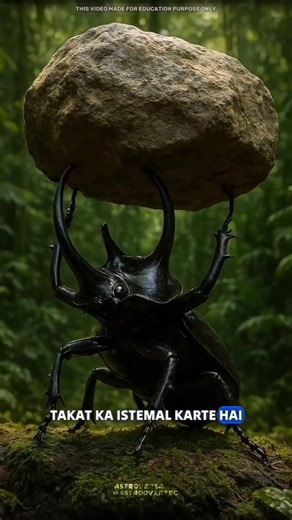 Astro Science on Instagram: "Atlas beetle strength #science #sciencefacts #astronomy #space #facts #fact #reelitfeelit #viral"