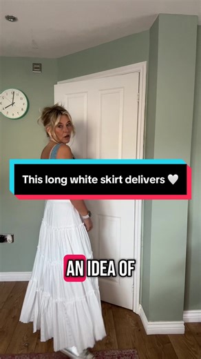 Long White Skirt: Perfect Summer Look for Festivals