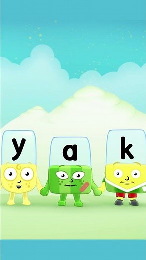 Words Beginning with Y | Learn to Read and Spell for Kids | Alphablocks #shorts
