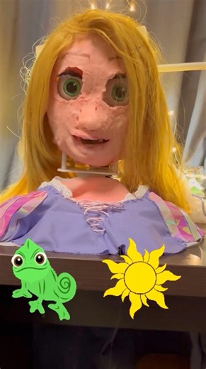 ☀️ DIY Rapunzel Animatronic #disney #animatronics #3dprinting #diy #rapunzel #tangled
