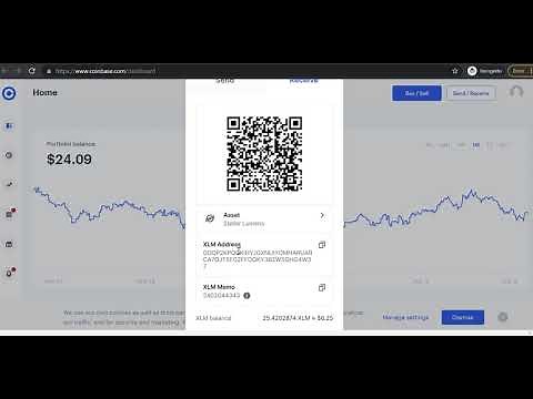 How to Send XLM Stellar Lumens to Coinbase