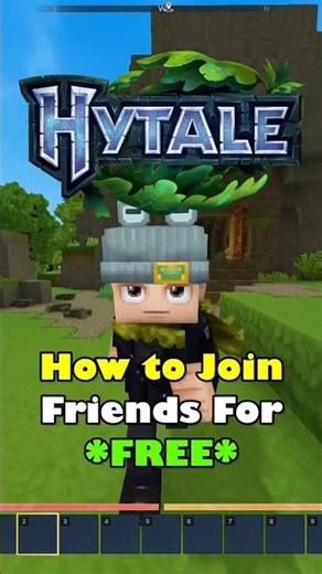 Join Your Friends in Hytale FREE 👀#hytale