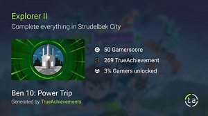 Explorer II achievement in Ben 10: Power Trip