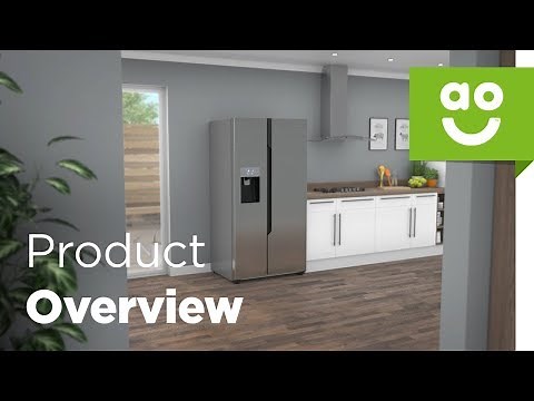 Hisense American Fridge Freezer RS694N4TC1 Product Overview | ao.com