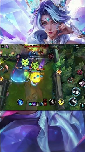 INSANE DMG CRYSTAL ROSE AHRI MONTAGE #wildrift #leagueoflegends #ahri