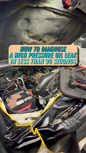 Here’s the best way we’ve found to diagnose a 6.0 Powerstroke high pressure oil leak!! • { #60powerstroke #diagnostic #tutorials #dieselmechanic #dieseltruck } | Smith's Diesel Performance