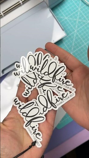 Stanzsticker selber herstellen - versteckte Funktion #diyeule #cricut #diysticker