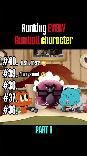 Ranking EVERY Gumball Character (Part 1) 👀