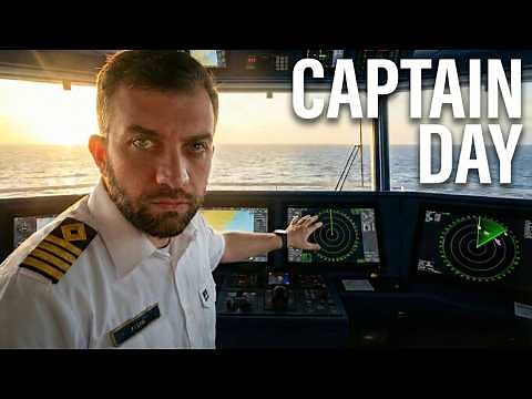 A Day in the Life of a Mega Ship Captain | Full Schedule