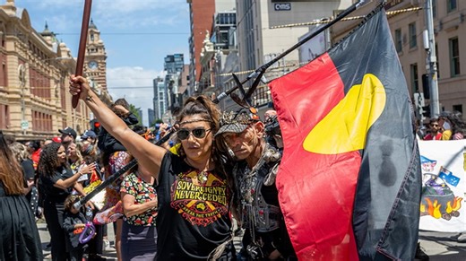 Australia: Indigenous protesters rally for abolition of 'Invasion Day'