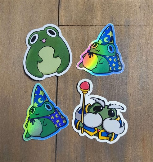 Stickers grenouilles Derpy et magiques - Etsy France