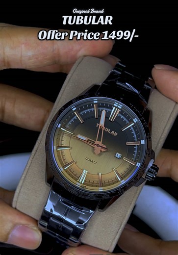 Original Brand Classic 2Shade Dial Master Lock Watch