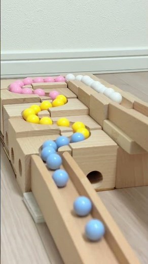 Endless Loop Marble Run ASMR #20 | Winding Road