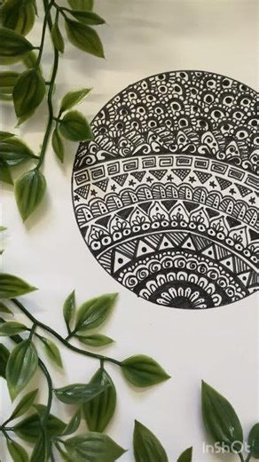 Mandala Drawing Prompts for Instant Inspiration #artshorts